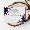 Search for purple and grey invitations Beautiful
