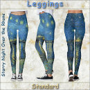Search for van gogh starry night leggings Colourful