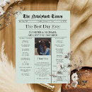 Search for newspaper wedding invitations Simple