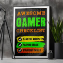 Search for game room posters Gaming
