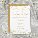 Search for confetti rehearsal dinner invitations Classic