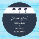 Search for palm tree thank you stickers Elegant
