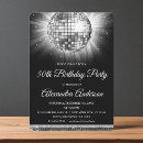 Search for silver 50th birthday invitations Celebration