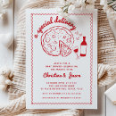 Search for delivery invitations Red