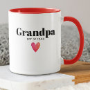 Search for grandpa announcement mugs Grandfather