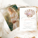 Search for seashell pictures invitations For her