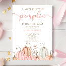 Search for sweet little pumpkin baby shower invitations Is on the way