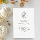 Search for pinecone wedding invitations Fall