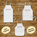 Search for bacon strips aprons Pig
