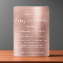 Search for blush pink engagement party invitations Rose gold
