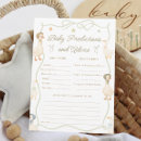 Search for baby shower games Baby predictions and advice