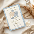 Search for blue denim baby shower invitations Overall