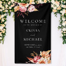 Search for boho welcome wedding signs Black