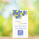 Search for mediterranean save the dates Qr code