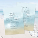Search for shore wedding invitations Watercolor