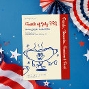 Search for independence day party invitations Summer bbq party