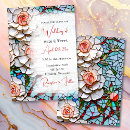 Search for mosaic invitations Elegant