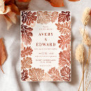 Search for brown and cream wedding invitations Rustic