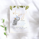 Search for greenery oh baby shower invitations Blue