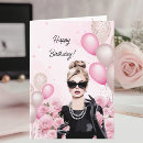 Search for fashionista birthday cards Chic