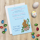 Search for easter rabbit invitations Blue