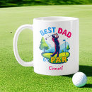Search for golf lovers mugs Best dad by par