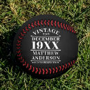 Search for vintage baseballs Birthday