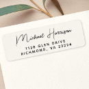 Search for signature return address labels Simple