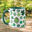 Search for irish plaid mugs St patrick's day