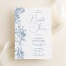 Search for classic elegant bridal shower invitations Vintage