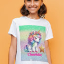 Search for glitter unicorn tshirts Rainbow