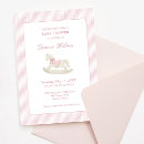 Search for horse baby girl shower invitations Classic
