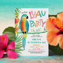 Search for parrot birthday invitations Luau