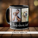 Search for dog design coffee mugs Photo collage