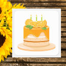 Search for orange cake stickers Elegant