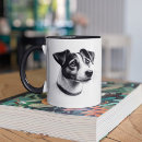 Search for black jack mugs Dog