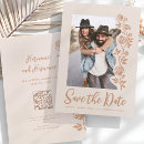 Search for terracotta wedding save the dates Qr code