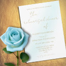 Search for coastal rehearsal dinner invitations Blue and white