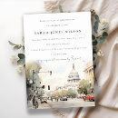 Search for washington dc invitations Watercolor