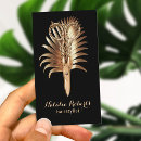Search for leaf business cards Hair stylist