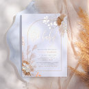 Search for foil print invitations Boho