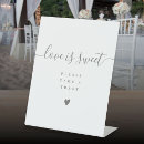 Search for bridal shower favor signs Please take a treat