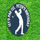 Search for birthday golf stickers Golfer