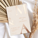 Search for gold foil wedding invitations Chic