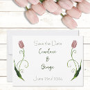 Search for tulip save the dates Green
