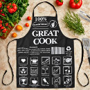 Search for funny design aprons Typography