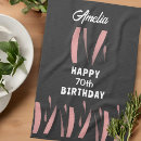 Search for happy birthday tea towels Elegant