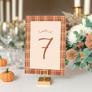 Search for pumpkins table cards Orange