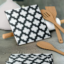 Search for moroccan black and white coasters Lattice