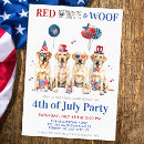 Search for patriotic party invitations Bbq